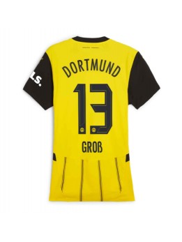 Borussia Dortmund Pascal Gross #13 Replika Hemmakläder Dam 2024-25 Kortärmad